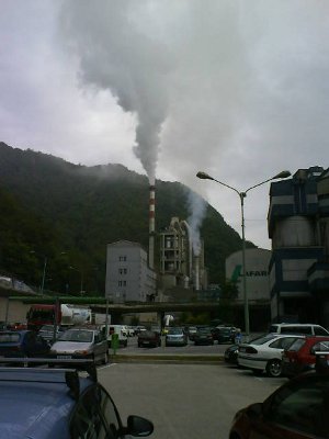 Onesnaževanje cementarne Lafarge Trbovlje, 5. avgust 2010